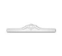 PRO[f]home® - Fronton 154014 Encadrement de porte style Néo-Empire blanc Profhome