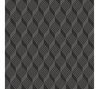 Profhome Papier peint motif de losanges GR322309-DI Papier peint intissé (TNT) anthracite gris-béton brun-gris 0,53 m x 10,05 m / 5,33 m2