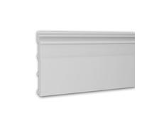 Profhome Plinthe 653118 200 cm x 1,5 cm x 20 cm Polystyrène extrudé (XPS) prétraité