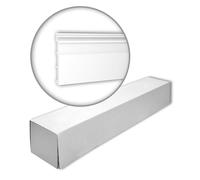 Profhome Plinthes 653118-box 200 cm x 1,5 cm x 20 cm Polystyrène extrudé (XPS) prétraité 6 moulures / 12 m