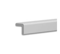 Profhome Profil de protection des bords 650238 200 cm x 3 cm x 3 cm Polystyrène extrudé (XPS) prétraité