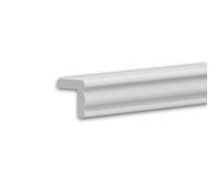 Profhome Profil de protection des bords 650239 200 cm x 2,8 cm x 2,8 cm Polystyrène extrudé (XPS) prétraité