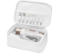 ProfiCare Kit manucure-pédicure PC-MPS 3004 – 7 embouts, 5 niveaux, lampe LED, sac blanc