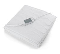 PROFI CARE PC-WUB 3060 Couverture Chauffante pour Une Chaleur Longue durée et Uniforme et des Bandes de Fixation garantissent Une Application antidérapante et Durable, arrêt de sécurité Blanc