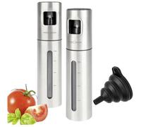ProfiCook® Spray d'huile, set de 2 | Spray d'huile de 100ml pour huile, vinaigre, eau, etc. | Vaporisateur d'huile | Fitness & Diététique | Vaporisateur d'huile avec graduation | PC-EOS 1270