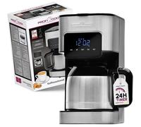 Profi Cook PC-KA Machine À Café Filtre Inox Avec Thermos Minuterie Thermos Double Paroi Fermeture Aromatique Café Frais