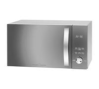 Profi Cook PC-MWG 1176 H, Micro-ondes 3 en 1 avec air chaud et gril, 2300 Watt air chaud - 1300 Watt puissance gril - 800 Watt puissance micro-ondes, 9 programmes automatiques, inox, 23 litres