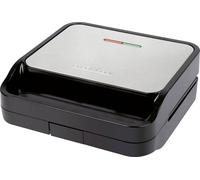 Profi Cook PC-ST 1297 Appareil à croque-monsieur revêtement anti-adhésif noir-argent