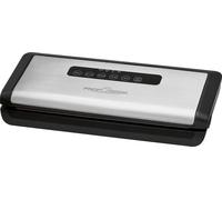 Profi Cook PC-VK 1146 Appareil à vide entièrement automatique en acier inoxydable, y compris panneau de commande tactile à capteur électronique, noir/inox