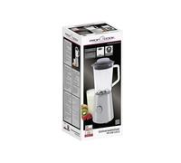 Blender Mixeur, Récipient en Verre de 1,0 Litre, 2 Vitesses+Fonction d'impulsion Proficook UM 1213 500W Argent 501213