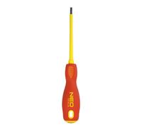04-054 Tournevis isolé plat SL 5,5 L.Lames : 125mm 1kVAC NEO TOOLS