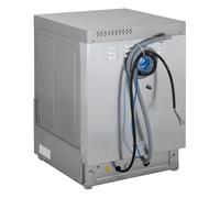 PROFI-GSM54SL - Lave-vaisselle professionnel pour la restauration - Dimensions du panier : 50 x 50 cm - Avec doseur de nettoyage et de rinçage - Pompe de vidange - 400 V - Acier inoxydable - Fabriqué