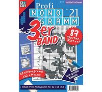 Profi-Nonogramm 3er-Band Nr. 21 (Pic-a-Pix: Logik-Rätsel)