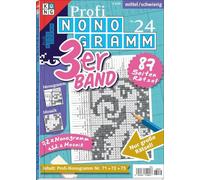 Profi-Nonogramm 3er-Band Nr. 24 (Pic-a-Pix: Logik-Rätsel)