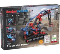 Profi Pneumatic Power 533874 ¿ Kit De Construction, Jouet Éducatif Pour Enfants, 5 Modèles, À Partir De 8 Ans, Blue