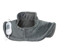 ProfiCare PC-SNH 3097 Coussin chauffant pour épaules/nuque avec chaleur longue durée et apaisante Idéal pour remplacer le coussin chauffant Surface extra douce 3 niveaux de température réglables Gris