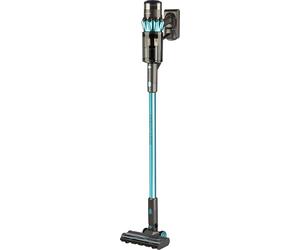 Proficare Aspirateur 2 en 1 à Main et Balai Sans Fil Turquoise PC-BS3138A-TUR, Puissant Moteur Numérique 260W, Autonomie 35 min, Filtre HEPA, Éclairage LED, Accessoires Inclus