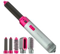 ProfiCare® Brosse soufflante à air chaud 4 en 1 pour boucler, volumer, lisser et sécher, sèche-cheveux à brosse ronde 1000 W, brosse à sèche-cheveux, 3 niveaux, organiseur de rangement inclus,