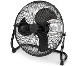ProfiCare® Coupe-vent Ø 40 cm | Ventilateur à angle réglable | Ventilateur sur pied à 3 positions | Ventilateur silencieux en métal | Refroidisseur d'air | PC-VL 3065 WM Noir mat