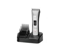 ProfiCare Tondeuse Cheveux/Barbe Fonctionne sur Batterie 5 Longueurs de Coupe avec Accessoires Grise/Noire
