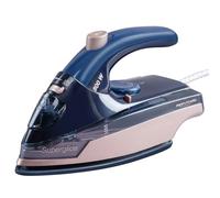 Proficare, Mini Fer à Repasser de Voyage 800W PC-DB3125 - Bleu-Rose, Compact et Léger, Semelle Céramique Superglide, 3 Fonctions (Vapeur, Verticale, Sèche), Réservoir Transparent 40ml, Poignée Pliable