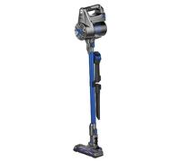 Proficare PC-BS 3036 A - Aspirateur 2 en A - A main et Balai - Eco Cyclon - 2 niveaux de puissance - Eclairage LED - Avec accessoires - 2200 mAh - Bleu et Gris
