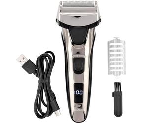 ProfiCare Rasoir électrique pour homme | Système de rasage double | Têtes de rasage flexibles pour un rasage précis | Fonction de charge rapide | Protection IPX5 contre les projections d'eau | Rasoir