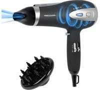 ProfiCare Sèche-cheveux avec fonction d'ionisation, 3 niveaux de puissance et 2 niveaux de soufflerie, 2200 watts - PC-HTD 3113 noir
