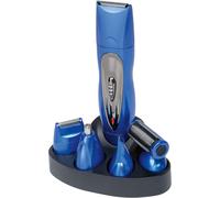 Proficare Set De Tondeuse Àlectrique 5 En 1 Cheveux/Barbe Epilateur Pour Le Nez/Oreilles Bleu Inclus 6 Accessoires