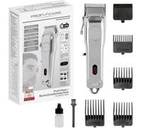 ProfiCare® Tondeuse à cheveux et à barbe pour hommes, professionnelle avec 4 sabots amovibles et fonction d'affinement en 3 étapes, rasoir avec fonction Direct Drive - PC-HSM/R 3100