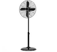 Proficare Ventilateur sur Pied Design Noir 40 cm PC-VL3064MS - Boîtier Métallique, 50 Watts, 3 Niveaux de Vitesse, Réglable en Hauteur et Inclinaison, Fonction Silencieuse