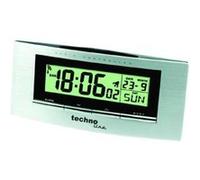 La Crosse Technology – Radio-réveil Proficell WT 182 – Radio-commandé, LED, Répétition – Argent