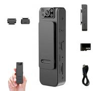 Proficiency New HD 1080p Noise Reduction Camera,Proficiencyi New HD 1080p Camera,Mini with Audio and Video Recording,Rotatable Lens,Night Sights Wide Angles for Driver,Lecture Recording (Basic+64G)