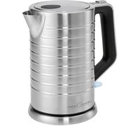 PROFI COOK PC-WKS 1119 - Bouilloire - avec affichage du niveau d'eau - 1,7 l - 1850-2200 Watts - Base rotative 360 ° - Couleur Argent