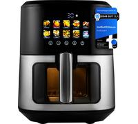 ProfiCook® Friteuse à air chaud XXL 6,5L | Sans huile ni graisse | Airfryer avec Color-Display | 9 programmes | 50 - 200°C | Air Fryer 1700W | PC FR 1286 H