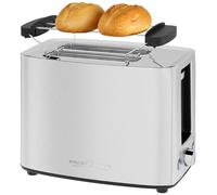 Proficook Grille-pain 2 fentes Acier inoxydable PC-TA1279, Fentes extra larges 40 mm, Fonction décongélation, Niveau de brunissement réglable, Tiroir à miettes, 700-850 W