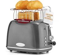Profi Cook PC-TA 1193 Grille-pain acier inoxydable, anthracite