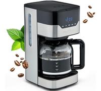 Profi Cook PC-KA 1169 Cafetière acier inoxydable, noir Nombre de tasse=14 verseuse en verre