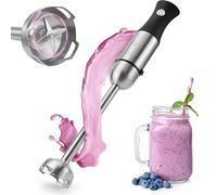 ProfiCook® Mixeur plongeant en acier inoxydable Vainqueur du test avec 1000 watts | | Bâton mixeur avec 4 lames | Acier inoxydable avec poignée ergonomique Soft-Touch | Mixeur PC SM 1094