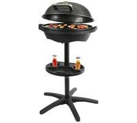 ProfiCook® PC BQS 1303 Barbecue électrique | Intérieur et extérieur | Sans fumée | 2400 W | Plaque de cuisson professionnelle | Affichage de la température | Barbecue électrique 2 en 1