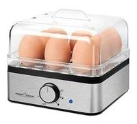 ProfiCook PC-EK 1084 - Cuiseur à œufs - 400 Watt - inox/noir Inox/noir G