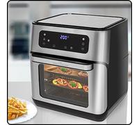 ProfiCook PC-FR 1200 H Friteuse à air chaud, 9 programmes automatiques y compris réglage variable du temps et de la température, capacité : env. 11 litres, 4 hauteurs d'insertion pour des résultats de