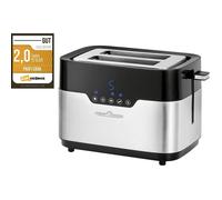 ProfiCook PC-TA 1170 - Grille-pain - Capteur tactile - Fixation du rouleau - Ramasse-miettes - Fonction de centrage - 7 niveaux de