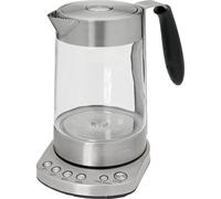 ProfiCook PC-WKS 1020 G Théière en verre 2 en 1, fonction maintien au chaud, passoire à thé en acier inoxydable, signal sonore lorsque la température présélectionnée est atteinte