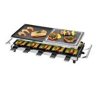 PROFICOOK RACLETTE 10P + STONE/IRON PLATE GRILL