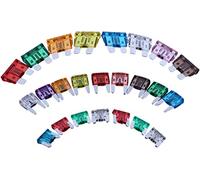 PROFIL 300PCS MINI SNIGLE TILLE BLADE CAR VOINE ASSORTIMENT SIGNIFICATION for LE CURME DE AUTO 5/7/10/15/20/25 / 30A FUSE avec boîte en plastique