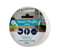 Profil adhésif multifonctions - Smart profile - Plat - 3 cm - Protection contre chocs - Facile à installer