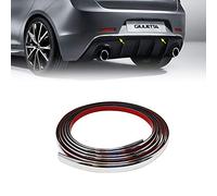 Profil Adhésif postérieur pour Alfa Romeo Giulietta Voiture avec 3M APT Double Adhésif, Chromé