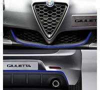 4R Quattroerre.it Profil Adhésif Postérieur pour Alfa Romeo Giulietta Voiture, Bleu, 11 mm x 2,00 MT