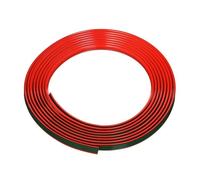 Profil Adhésif pour Voitures - 4R QUATTROERRE.IT - Rouge - 11 mm x 5 mt - 2 Serviettes Incluses - Épaisseur 4 mm